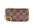 Louis Vuitton Key Pouch, &pound;150, Accessories, Brown, Coated Canvas/Leather, Front view